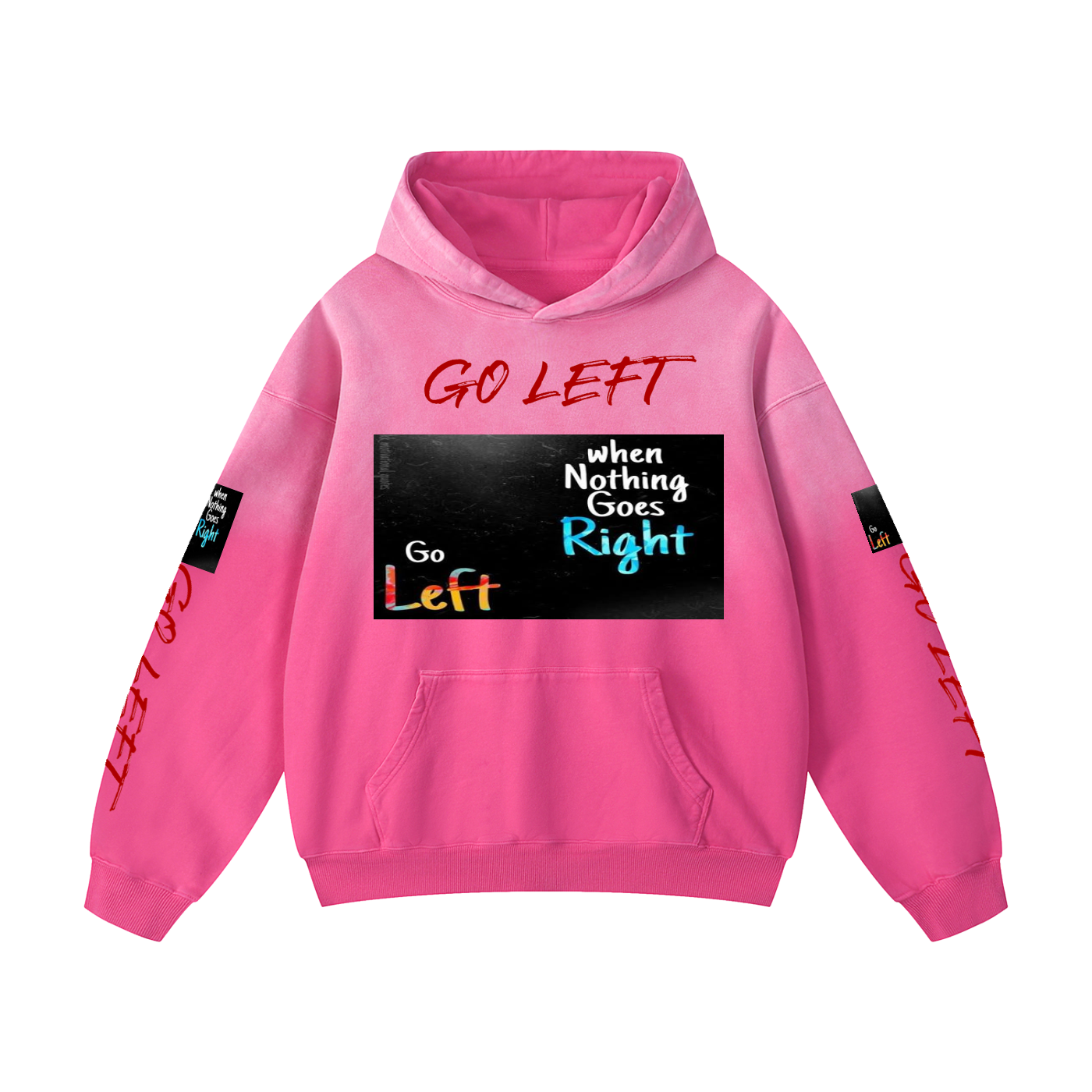 Go lift Heavyweight Sunfade Oversized Hoodie