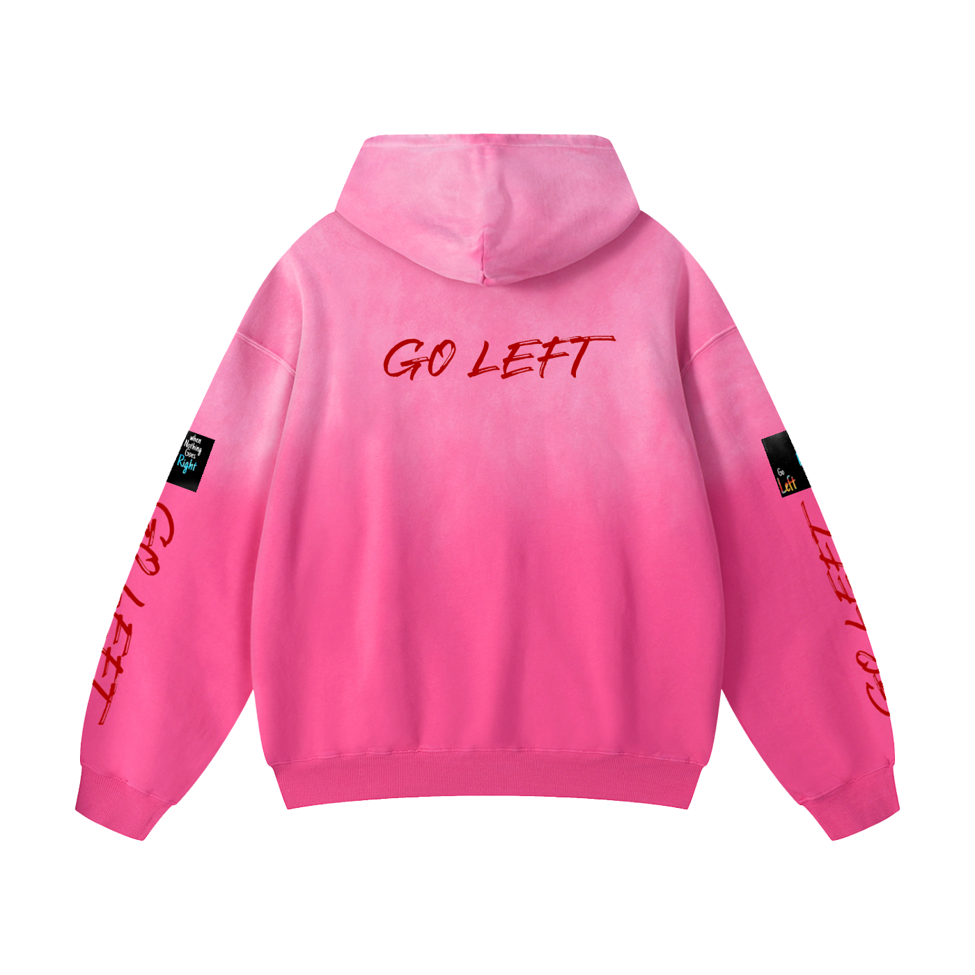 Go lift Heavyweight Sunfade Oversized Hoodie