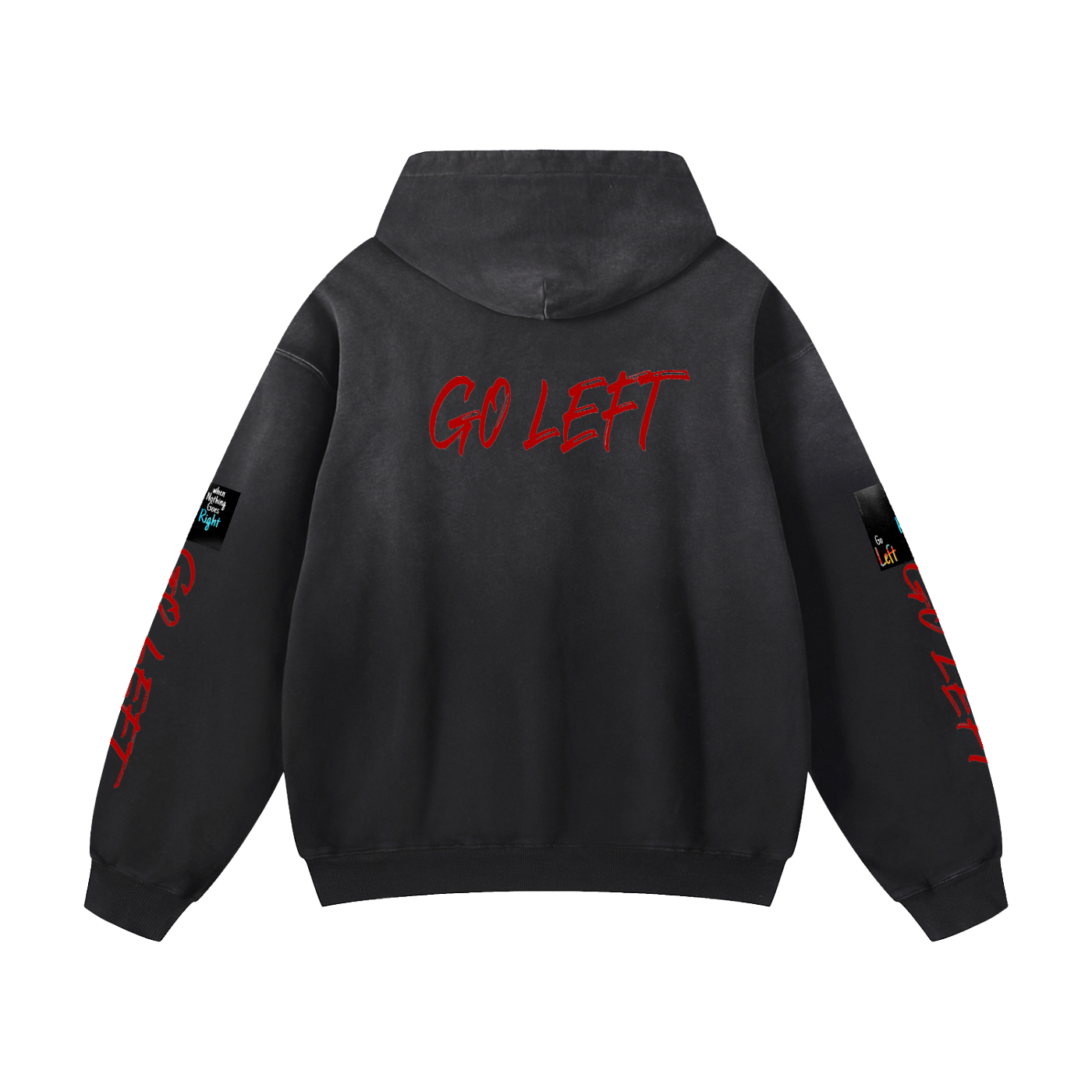 Go lift Heavyweight Sunfade Oversized Hoodie