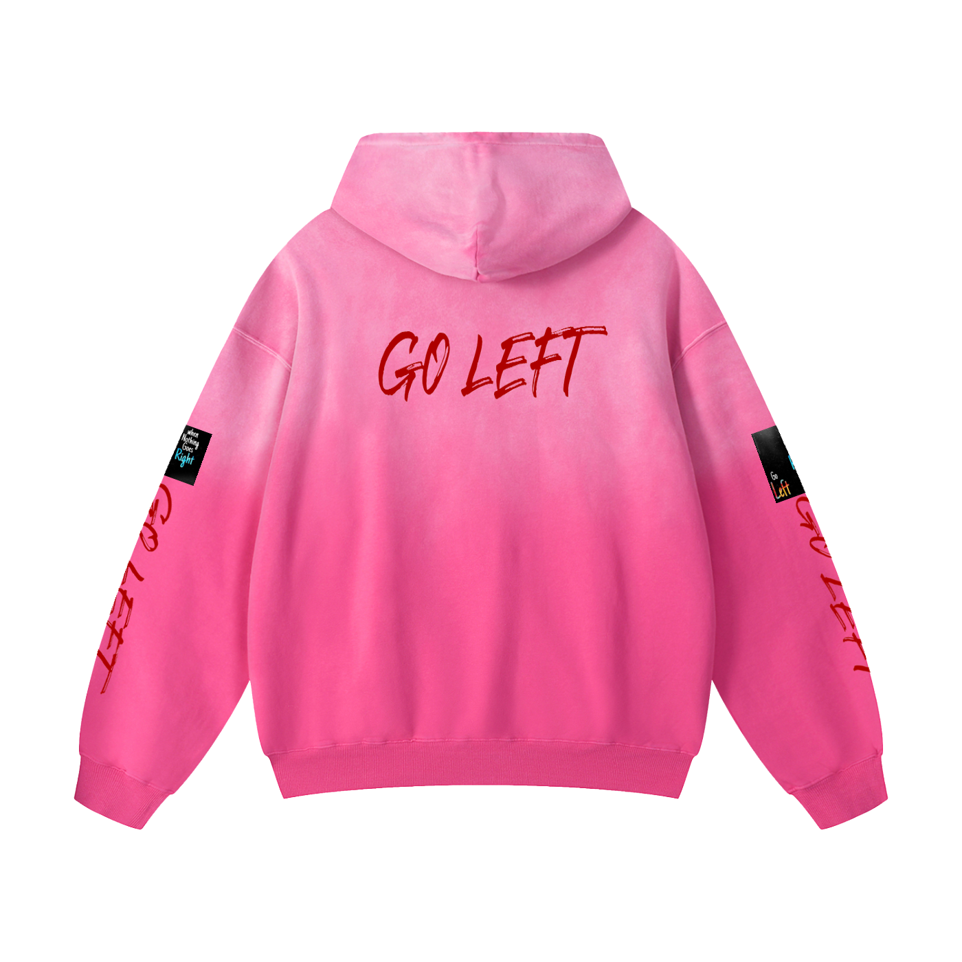 Go lift Heavyweight Sunfade Oversized Hoodie